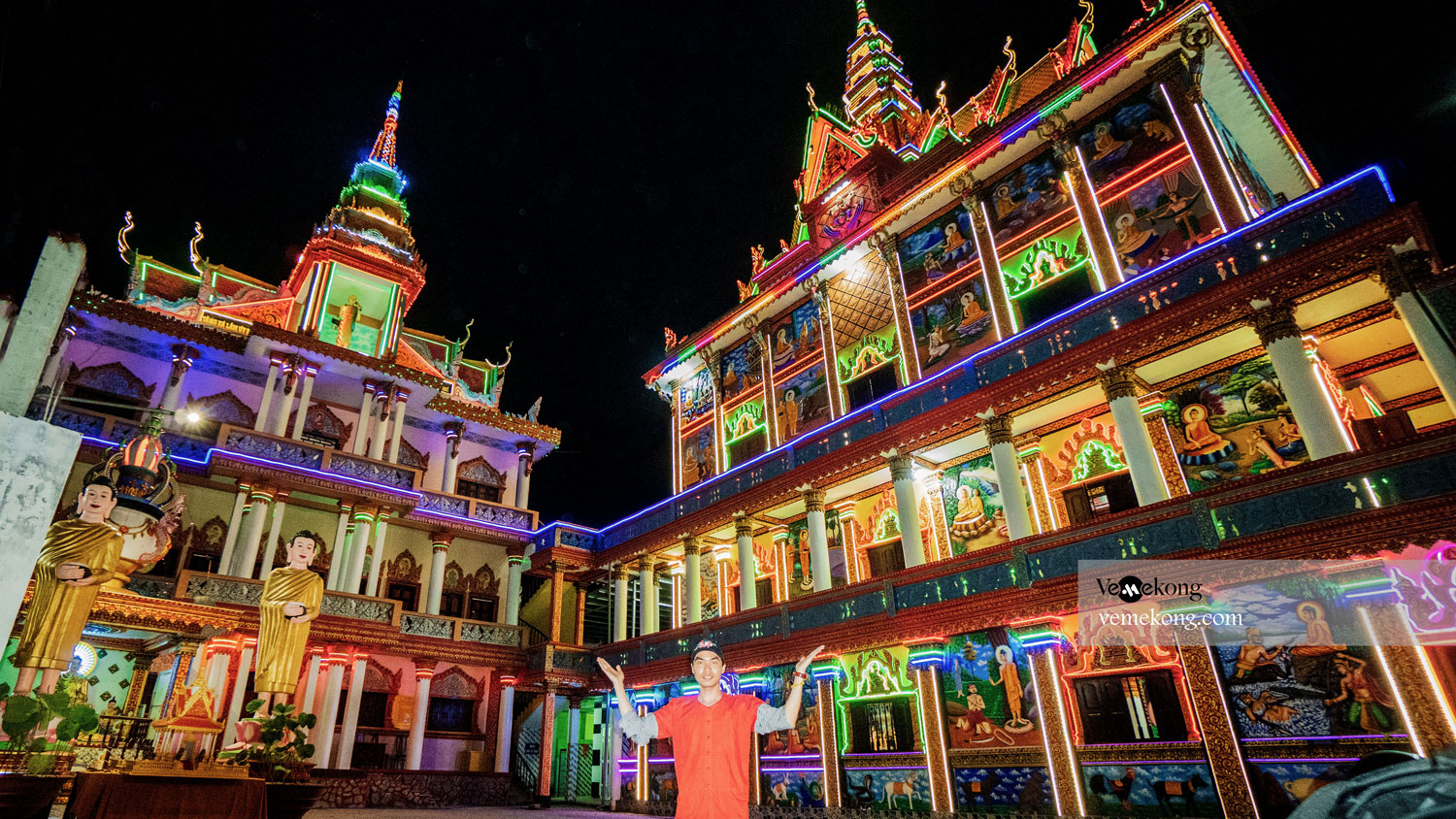 Bo Tum Vong Say Khmer Pagoda – Hau Giang Must See & Do