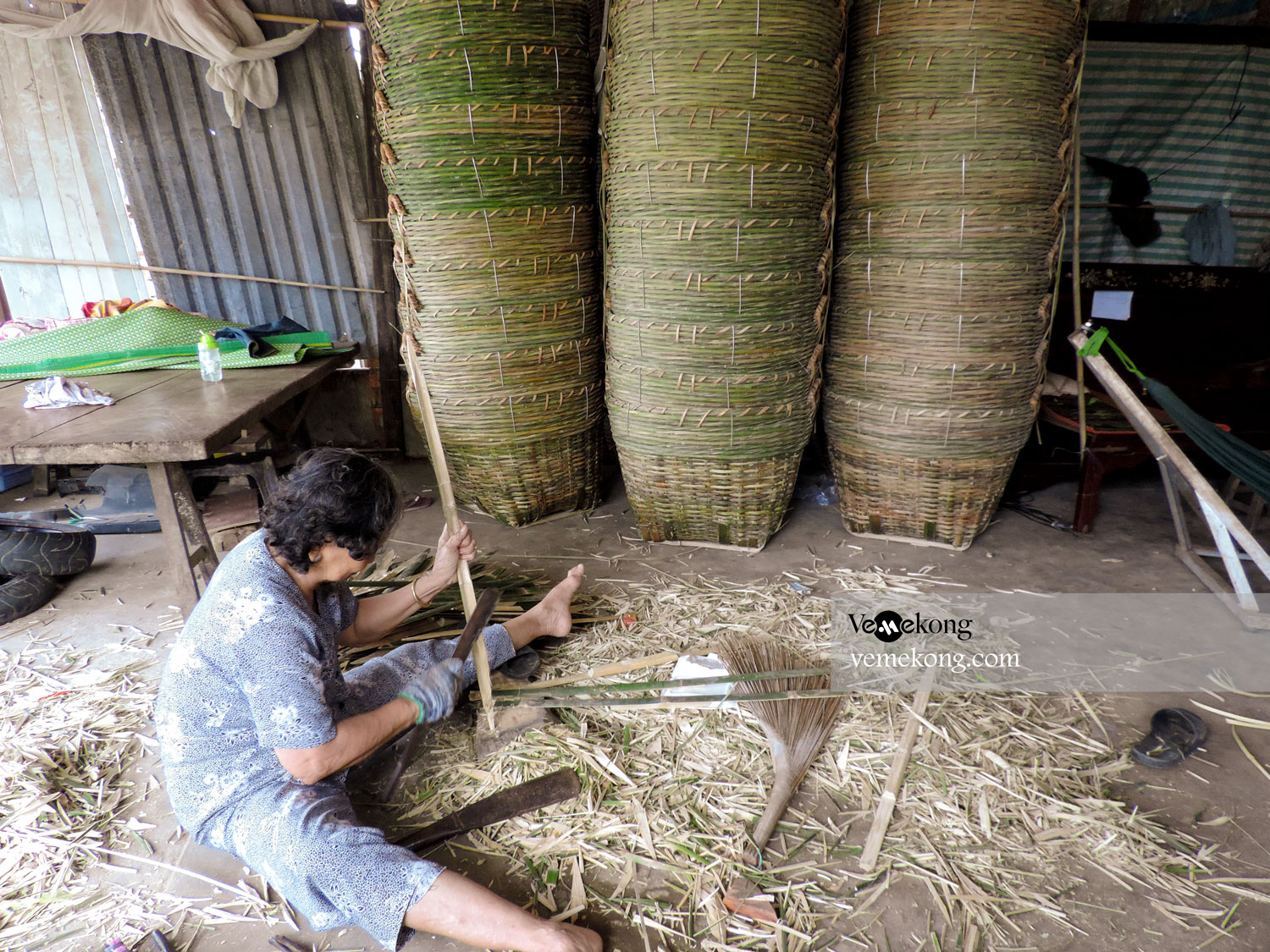 Phung Hiep Bamboo and Rattan Craft Village - Hau Giang Vietnam