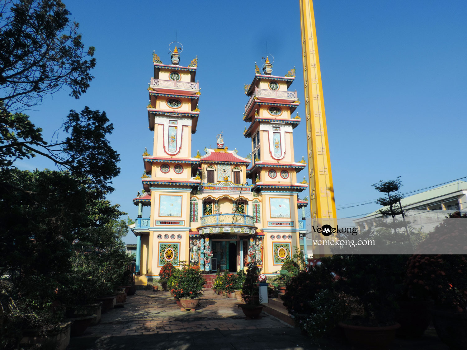 Cao Dai Temple In Ca Mau – Thing to See