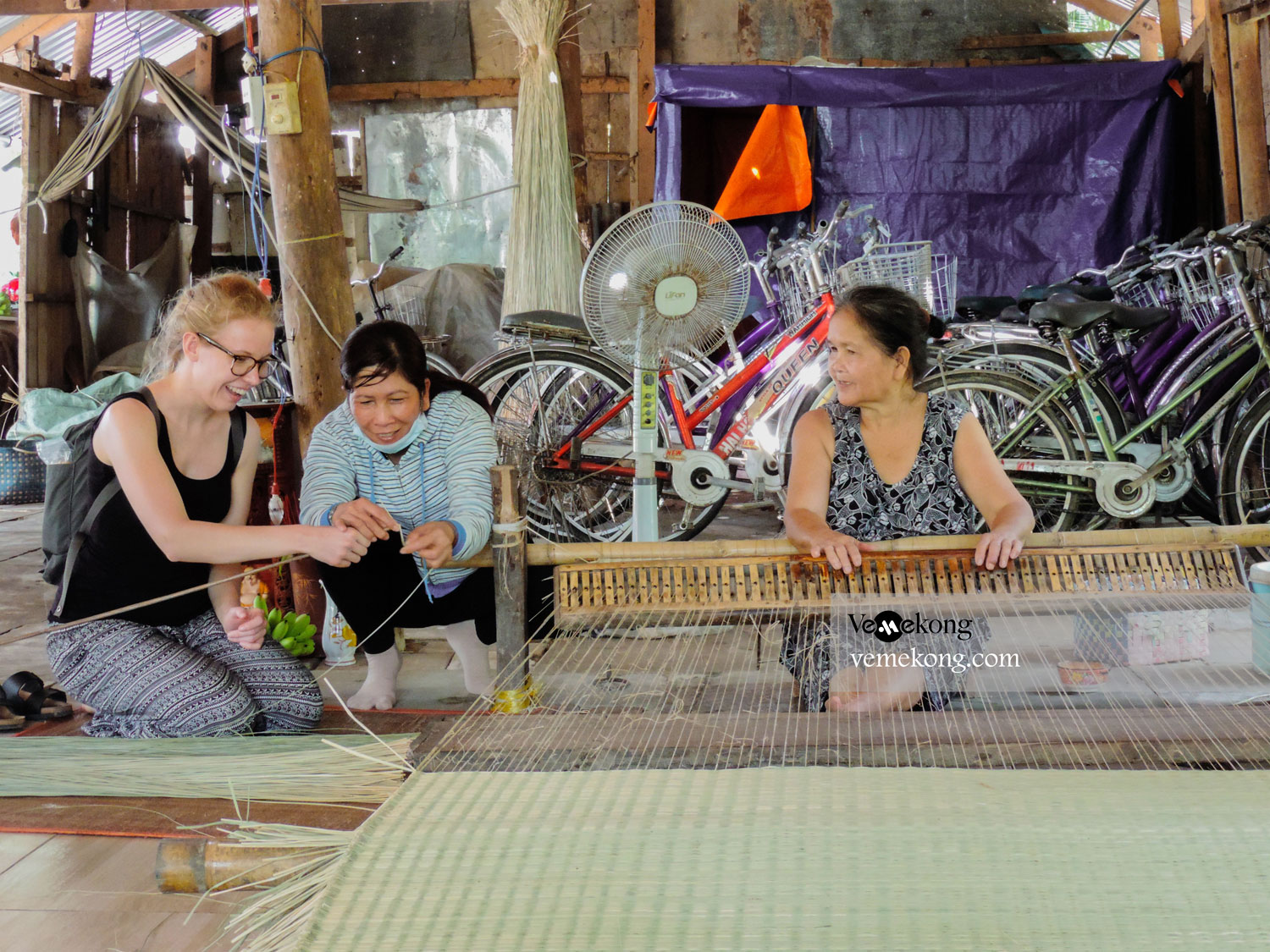 An Hiep Nhon Thanh Mat Weaving Villages – What to See in Ben Tre