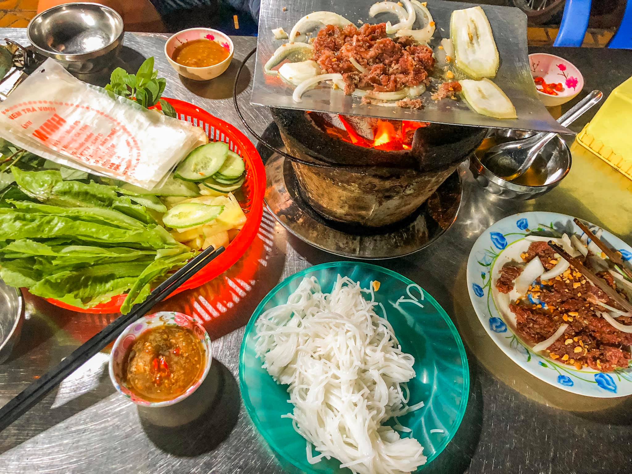 Grilled Beef on Tile – Eat Best Food in Soc Trang