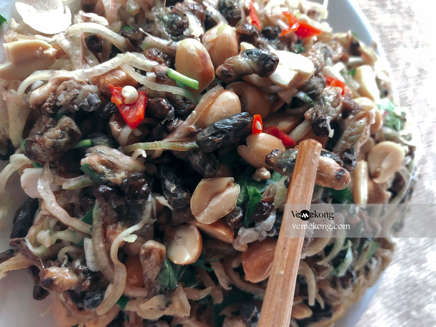 Young Bee Salad – Eat Best Food in Ca Mau